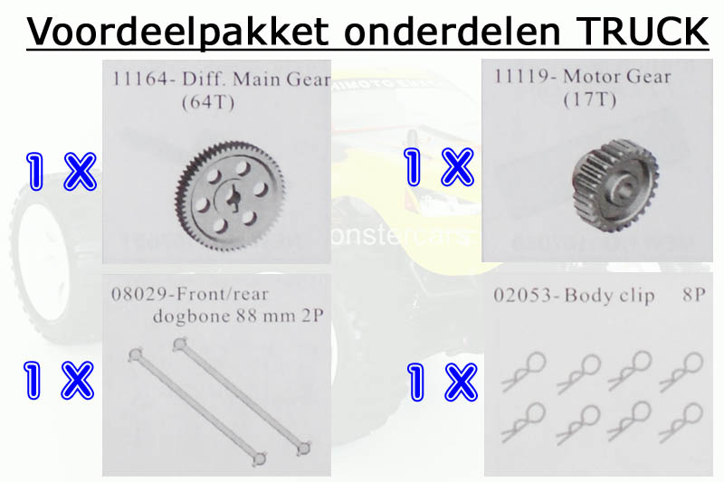 Voordeelpakket Himoto Truck 1